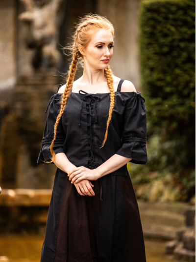 Trollfelsen Mittelalter Bluse Leonardo Carbone Prina schwarz1 Trollfelsen Mittelalter Bluse Leonardo Carbone Prina schwarz1